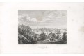 Stockholm, Boulanger, oceloryt, (1850)