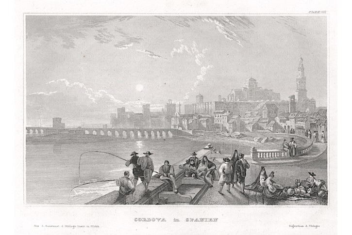 Cordoba I., Meyer, oceloryt, 1850