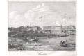 Kanton , Medau, litografie, (1840)