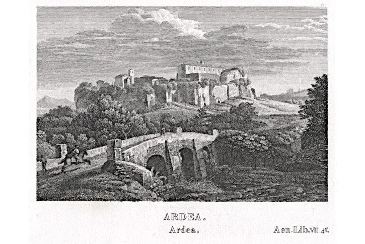 Ardea, mědiryt,(1830)