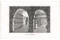 Roma katakomby. Strahlheim, mědiry, 1834