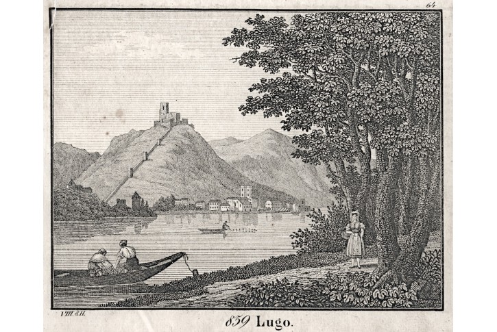 Lugo, Neue, litografie, 1837