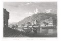 Bad Ems, Tombleson, oceloryt, (1840)