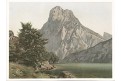 Traunsee , Novopacký, chromolitografie 1903