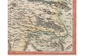 Mercator - Hondius, Stiria, mědiryt, 1623
