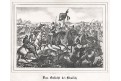 Česká Skalice bitva, litografie, (1870)