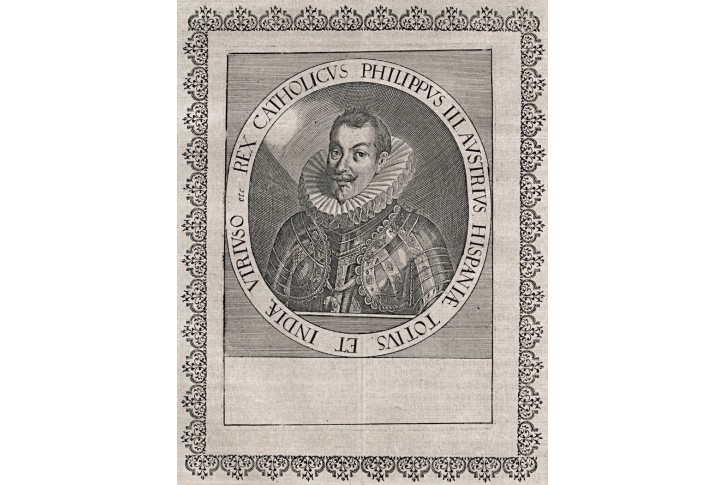 Filip III. Španělský, mědiryt (1650)