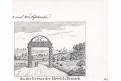 Benátky / Jizerou zdáli, Glasser, litografie, 1836