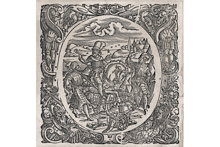 Feldzeumeister, Amman Jost, dřevořez, 1565