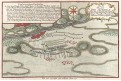 Lovosice,  bitva plán, Friedrich, mědiryt 1759
