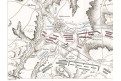 Kilian, Kolín Plaňany,  bitva plán, mědiryt 1759
