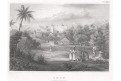 Leon - Nikaragua, Meyer, oceloryt, 1850