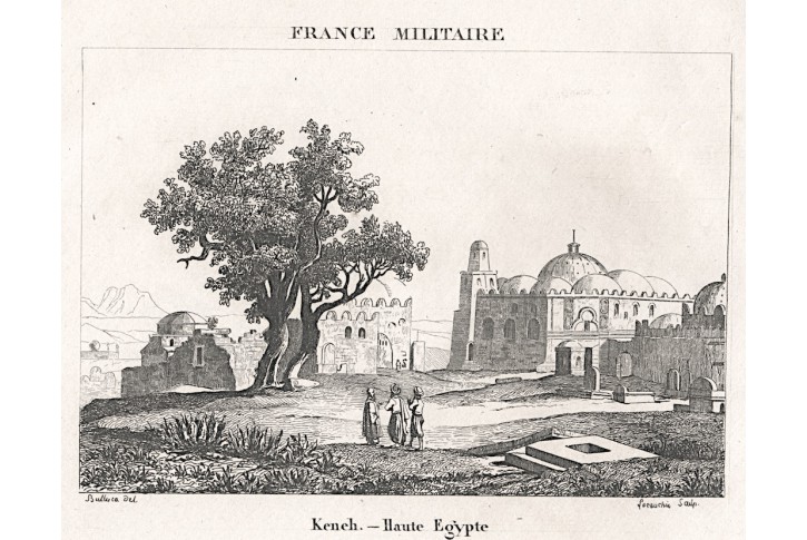 Kench, mědiryt, 1835