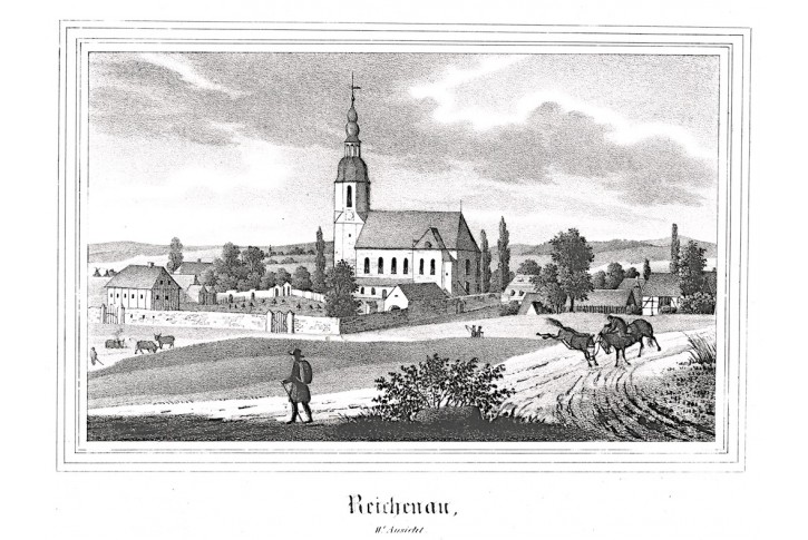 Hartmannsdorf-Reichenau II.., litografie, 1837