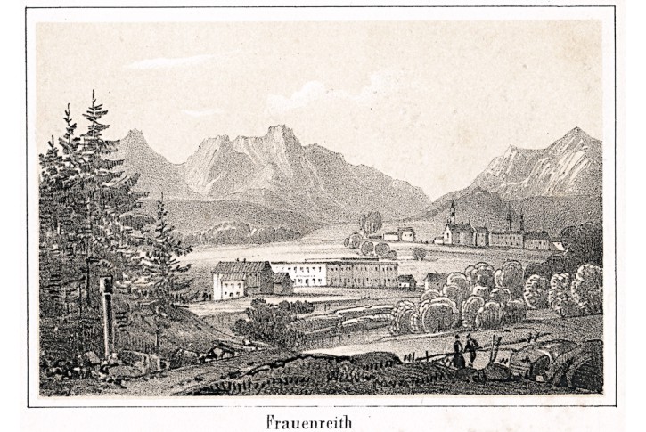 Svobodka (Halže)  Frauenreith. litografie, (1845)