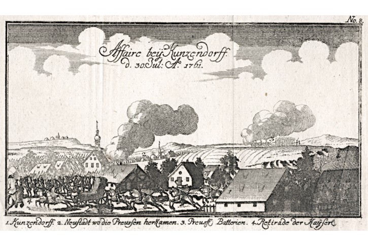 Kunzensdorf 1761, Ben Jochai, mědiryt, (1760)