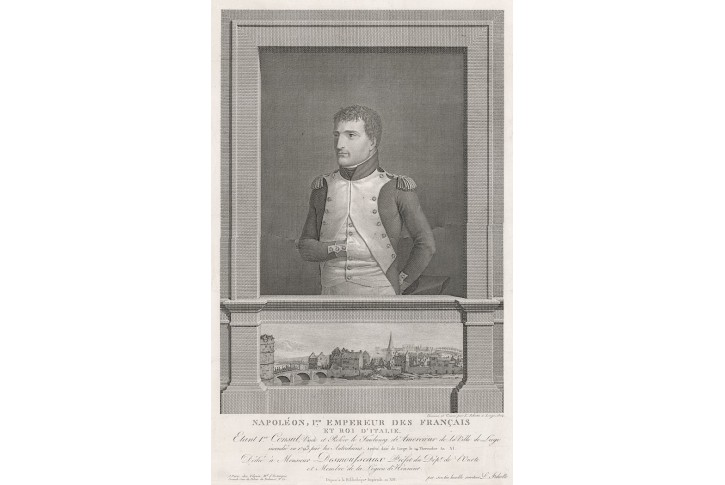 Napoleon Liege, Johotte, mědiryt, 1804