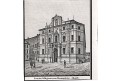 Praha Klementinum, litografie, 1840