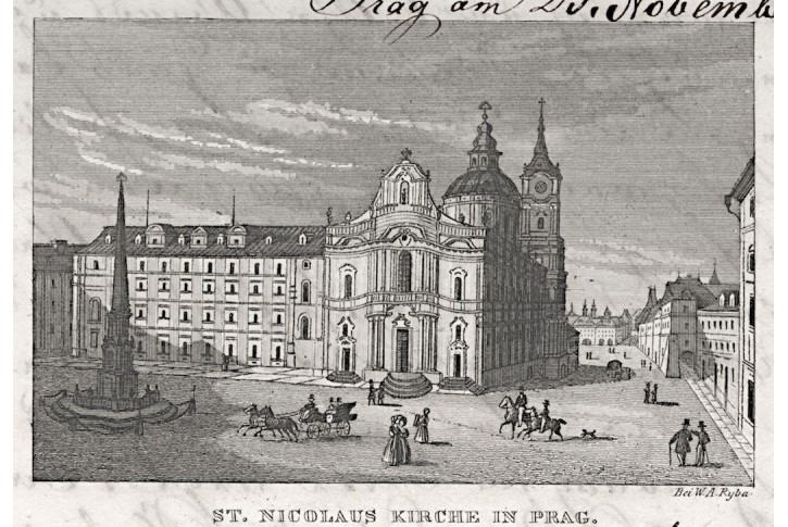 Praha Mikuláš, Ryba, oceloryt, 1847