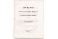 Tomek V.V.: Apologie Geschichte Böhmens, 1863