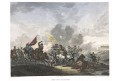 Bitva kavelerie Napoleon, kolor. mědiryt, 1815
