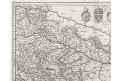 Blaeu : Sclavonia Croatia, mědiryt, (1640)