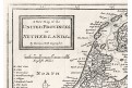 Netherlands, Moll, mědiryt, 1717
