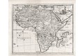 Cluver Ph. : Afrika, mědiryt, (1680)