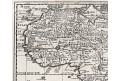 Cluver Ph. : Afrika, mědiryt, (1680)