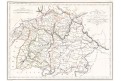Baviere Wurtenberg,  kolor. mědiryt, 1837