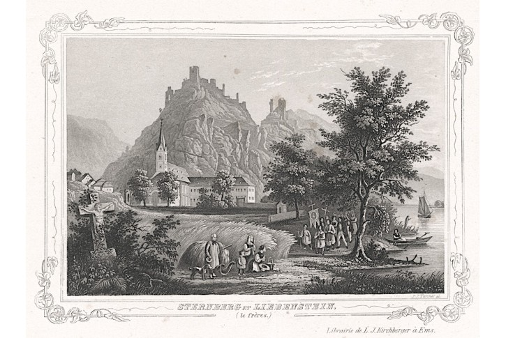 Sternberg  a Liebenstein, Tanner, akvatinta, 1830)