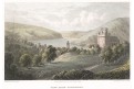 Oberwesel, Jennings, kolor. oceloryt, 1824