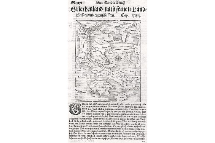 Griechenland, Münster S., dřevořez , (16. stol.)