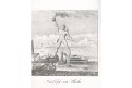 Rhodský kolos, Schrämbl, lept, 1805