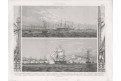 lodě 17., oceloryt, (1860 )