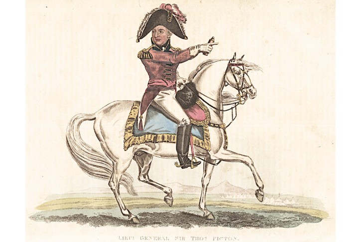 Thomas Picton, Evans, kolor. mědiryt, 1815