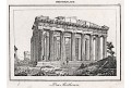 Parthenon, Le Bas, oceloryt 1840