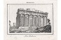 Parthenon, Le Bas, oceloryt 1840