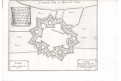 Naarden,, N. de Fer, mědiryt, 1705