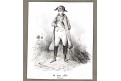 Napoleon sceny na života, litografie, (1860)