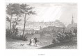 Brno celkový pohled, Meyer, oceloryt, 1850