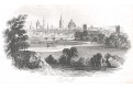 Oxford, Trusch, oceloryt, 1850