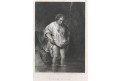 Koupající se žena, Jones  oceloryt, (1860)