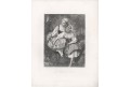 Dívky u jezírka, Payne, oceloryt, 1860