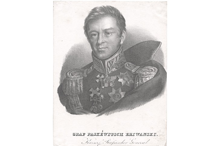 Paskewitsch-Erivan, litografie, (1830)