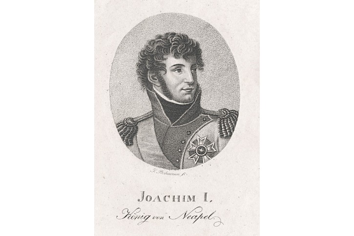 Joachim I., Bohman,  mědiryt , 1820