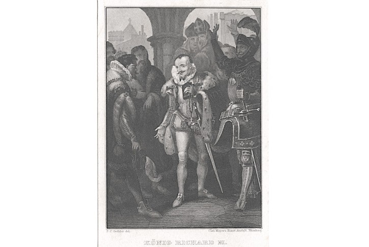 Richard III. , oceloryt, (1850)