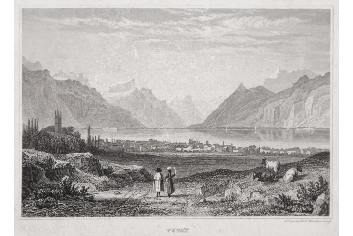 Vevay , oceloryt, 1850