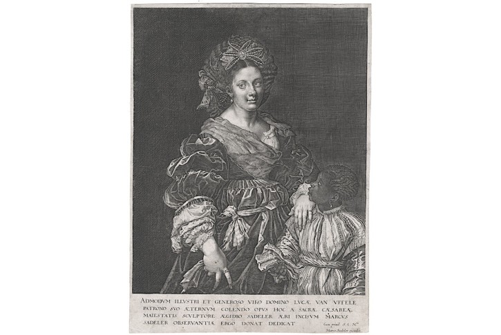 Sadeler Aeg., Laura de Dianti, mědiryt, (1620)