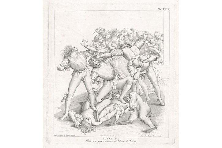 Konec světa, Moehetti, mědiryt, (1800)